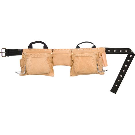 Kuny's AP-527X AP-527X Heavy-Duty Leather Work Apron 12 Pocket KUNAP527X
