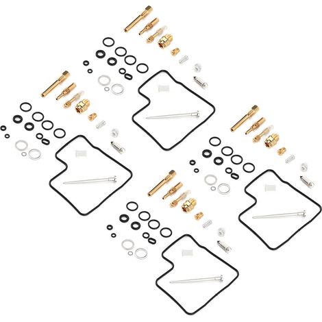 Pièces détachées pour moto, kit de réparation de carburateur (4 pièces), compatible avec Honda V45 Magna VF750 1982 (1/5)