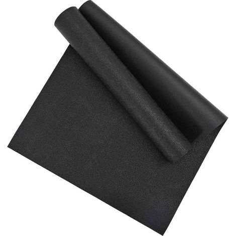Tappetino di Protezione Sportiva Nero 120 x 60 x 0,6 cm vidaXL