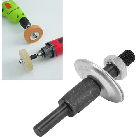 Verbindungsstange für Handbohrmaschine/Elektrobohrmaschine zu Schleifscheibe, Verbindungsstange für Schleifscheibe, Verbindungsstange mit 8 mm Rundschaft (1/5)