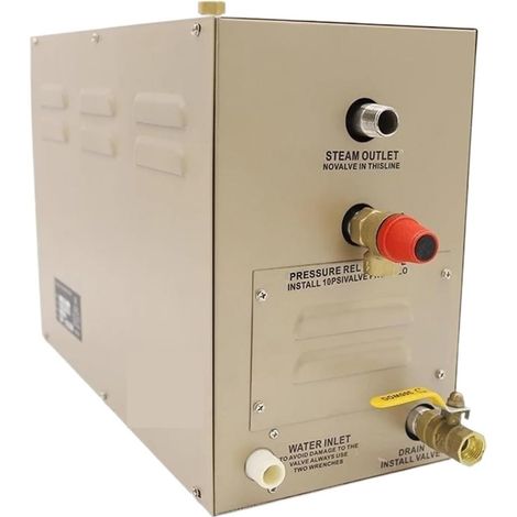 Poêle de sauna Poêle de sauna électrique, Générateur de vapeur de Spa de Sauna 4/6/7/8KW, 380V for le contrôleur numérique de douche à vapeur à la maison, Machine de bain de vapeur de SPA de salle de (1/5)