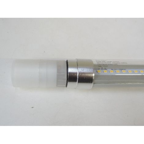 Tube LED T8 22W longueur 1500mm blanc neutre 4000K diffuseur transparent 20V (equivalent fluo 58W) (1/3)