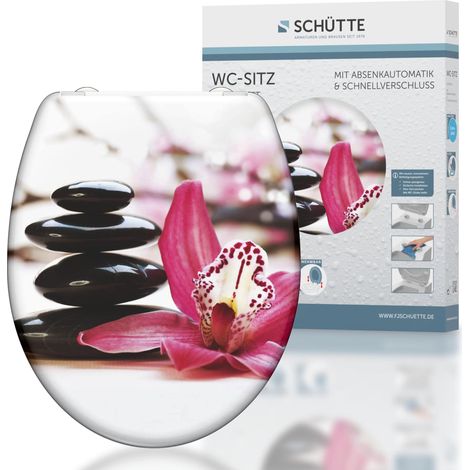 SCHÜTTE Copriwc con chiusura dolce WELLYNESS (1/5)