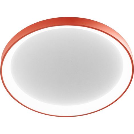 Plafoniera moderna gea luce krizia ps fkrpte4 led terracotta alluminio metacrilato
