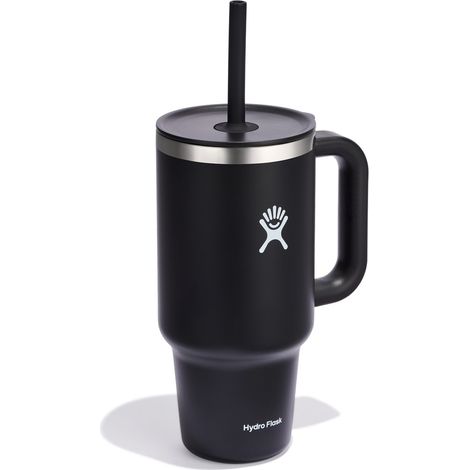 Gobelet isotherme de voyage Hydro Flask 32 oz, noir, 946 ml (1/3)