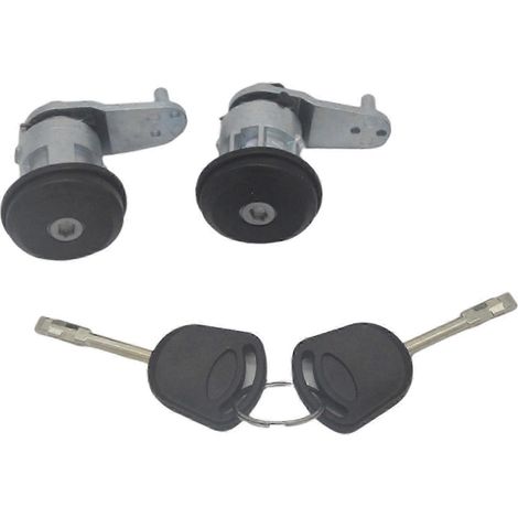 Kit complet de contacteur d'allumage électrique, barillet de serrure de porte avant gauche pour Ford Escort MK5 MK6 AL225 1004152 (1/5)