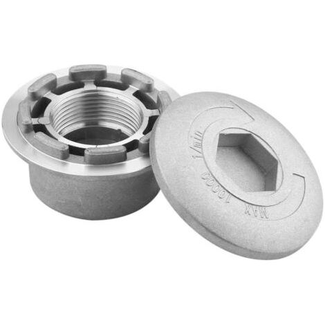 DEESSE SHOP-Tete de Coupe, tete de Coupe Universelle en Aluminium Tetes de Taille-Bordure Accessoire pour debroussailleuse a Herbe A (1/5)
