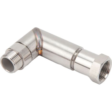 Ortviai Prolongateur d’Oxygène 90° M18x1.5 en Acier Galvanisé Haute Résistance (1/5)