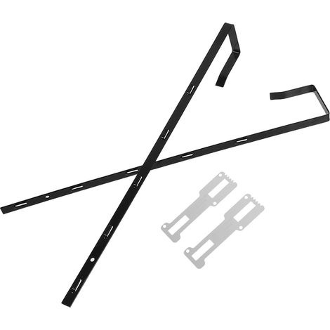Pack 2 pièces Pinces à tarte en métal 5 fourchettes robustes Poignées petits ustensiles (1/5)