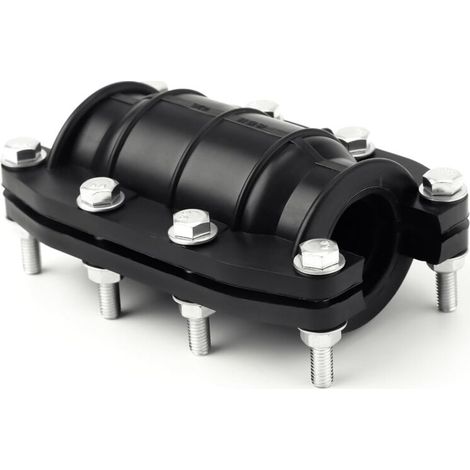 1 Stück Rohrreparaturschelle, 25 mm Durchmesser, Auspuffrohrschelle, Reparaturschelle für 24-26 mm Kunststoff- und Metallrohre
