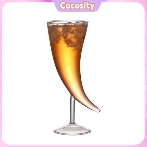 Verre à cocktail - COCOSITY - Moon - Forme lune - Set de verres - Verre asymétrique (1/5)