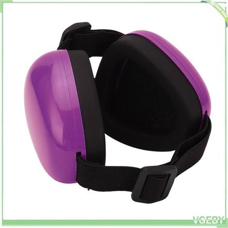 Cache-oreilles pour chien - FAFEICY - Violet - Réglable - Protection auditive - Réduit l'anxiété (1/5)
