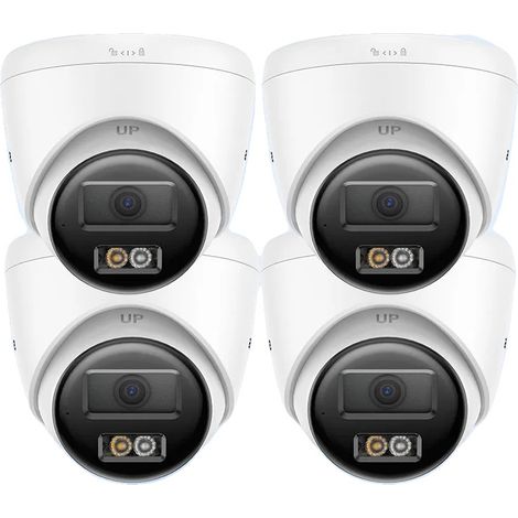 Cámara de seguridad IP, 6,0 megapíxeles, carcasa resistente a la intemperie, visión nocturna mínima de 0,005 lux, audio bidireccional, clasificación IP67. (1/5)