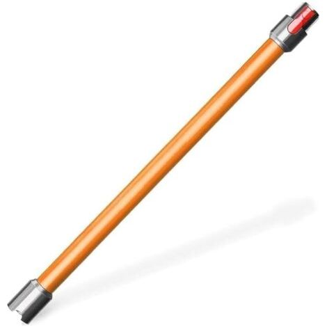 Baguette à dégagement rapide compatible avec aspirateur Dyson V15 V11 V10 V8 V7 (orange)
