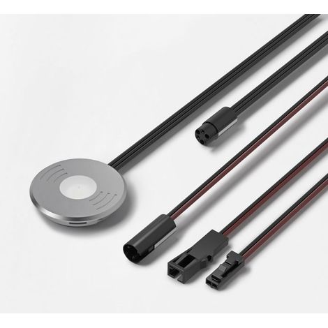 Interrupteur sensitif led touch – Variateur de lumière complet – Pose en applique ou encastrée – Puissance 36W – Pour spots et bandes leds – Halemeier (1/5)