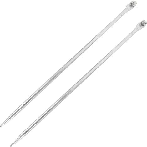 2 pièces Piquet de Mise à Terre Galvanisé pour Clôture Électrique et Protection Électrique Tige de Mise à Terre (1/5)