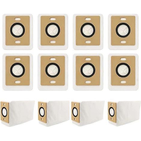 Dust Bags pour ILIFE A30 Pro / V9 Pro / A12 Pro / V9 G9 Pro Robot Aspirateur Sac à poussière de remplacement Accessoires (1/4)