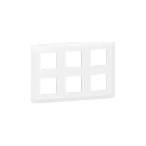 PLACCA DI FINITURA MOSAICO PER MODULI 2X3X2 BIANCO LEGRAND LEG078832L