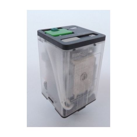 Relais universel embrochable 10A contact 3OF avec test DEL bobine 110V DC ZELIO SCHNEIDER ELECTRIC RUMC32FD