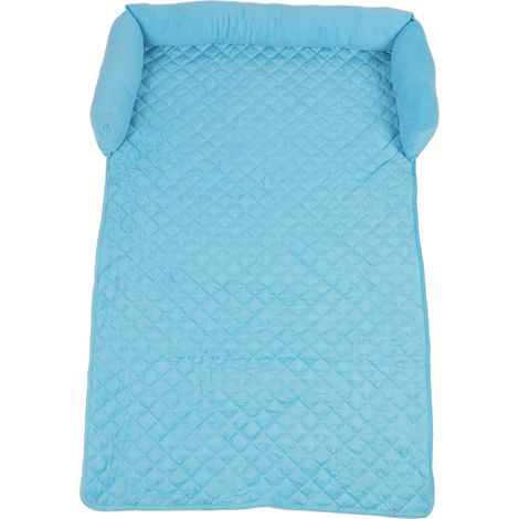 Canapé-lit pour chien, peluche courte et douce, remplissage en coton, fond antidérapant, lavable, protecteur de canapé, tapis pour animaux de compagnie, pour la maison (1/5)