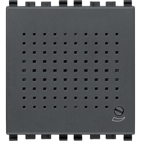 VIMAR - 20380 Timbre electrónico con 3 secuencias, 12V, gris