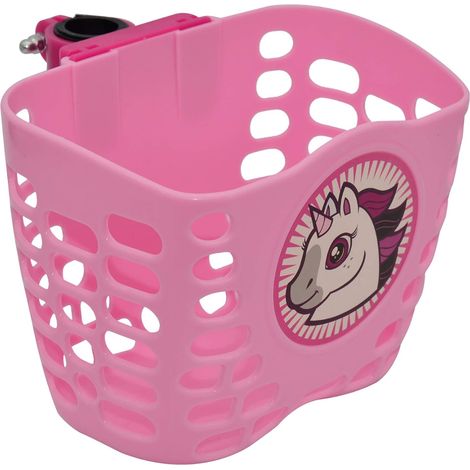 Panier avant mignon pour vélo/trottinette, idéal pour les enfants. Convient aux enfants. Parfait pour les courses et les balades en extérieur. (1/5)