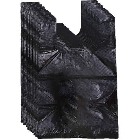 Black Garbage Bags, Small Trash Bags, for Storing Hygiene Products, Condoms and Tampons, Suitable for Bathrooms/Offices/Female Restrooms (100 Bags).
