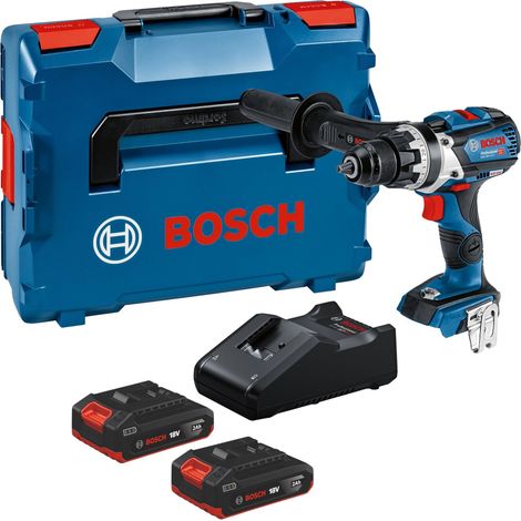 Trapano avvitatore a batteria Bosch GSR 18V-110 C Professional 18 V 110 Nm Brushless + 2 batterie da 2,0 Ah + caricabatterie + L-Boxx (1/5)