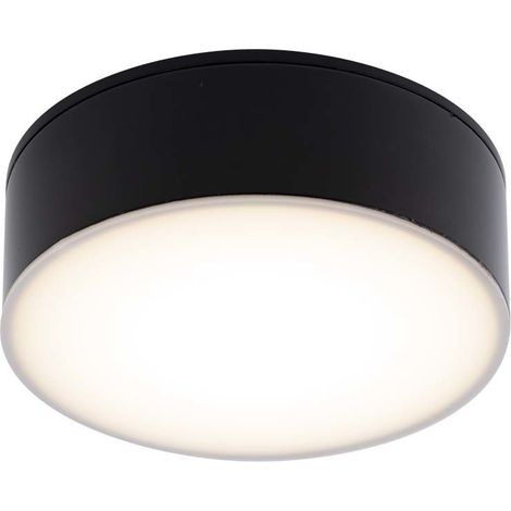 Spot bagno LED moderno nero tondo Ø10 10W 3000K Shilo (1/2)