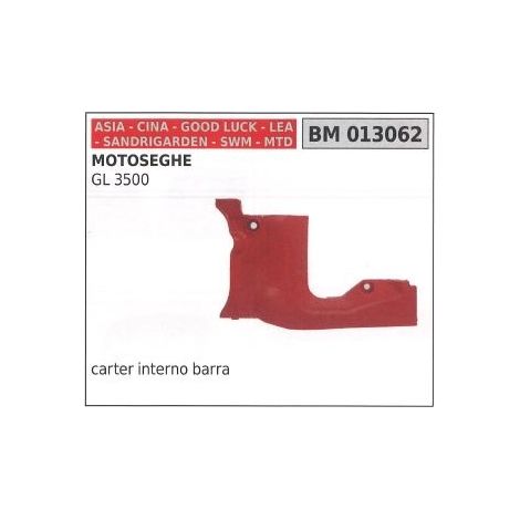 Carter interno barra ASIA per motosega GL 3500 013062