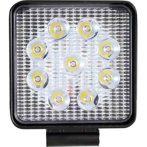 Faro led per auto fuoristrada barca camion 27 watt luce bianca illuminazione (1/4)