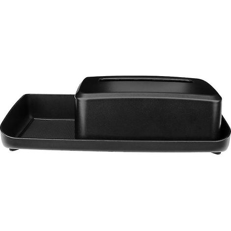 Pour Model 3 Y Plateau de rangement derrière l'écran, boîte à mouchoirs, commandes centrales, porte-lunettes de soleil, support de téléphone, rangement --- (1/5)