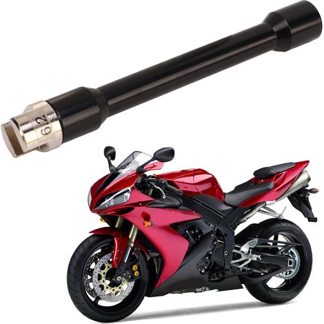 Jeu de clés à rayons pour moto, kit de clés à rayons pour roues de véhicules tout-terrain, outil de réparation 10 en 1. (1/5)