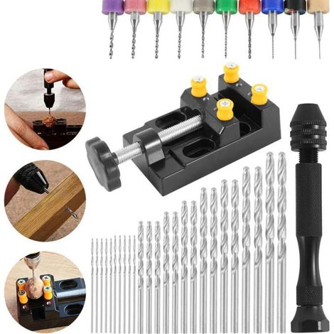 Adaptateur électrique pour perceuse électrique sans fil, kit d'outils à main avec boîtier en aluminium moulé sous pression et poignée antidérapante (1/5)