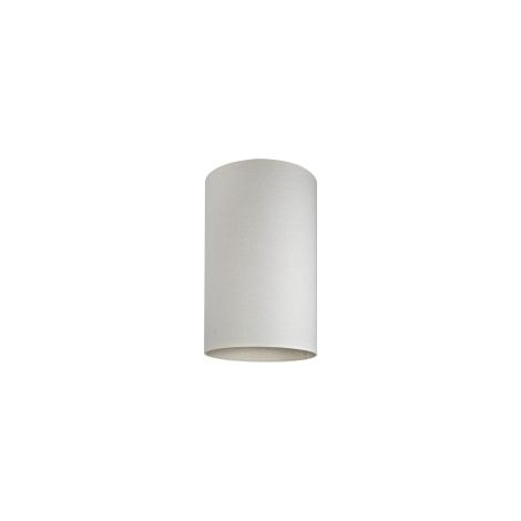 Abat-jour cylindre blanc 12x24 tissu Nowodvorski BARREL