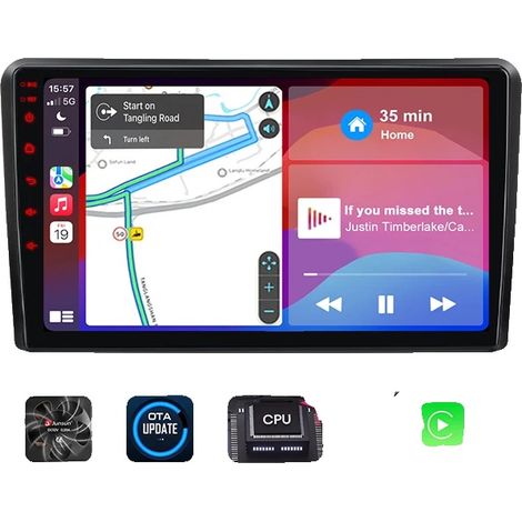 Autoradio multimediale, dimensioni del display, compatibile con Honda Civic Hatchback 9 FK FB 2012-2017, Plus 2GB 32GB (1/2)
