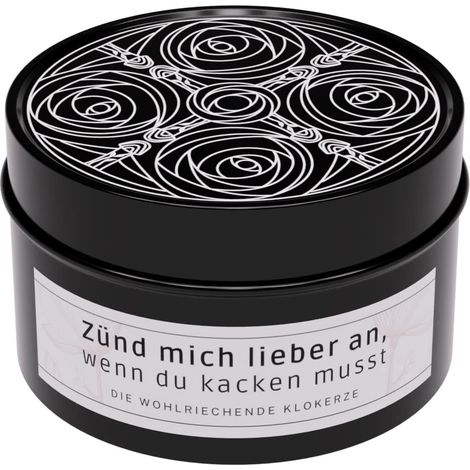 Bougie parfumée amusante avec inscription pour petite amie, petit ami comme cadeau ou cadeau pour toilettes (1/4)
