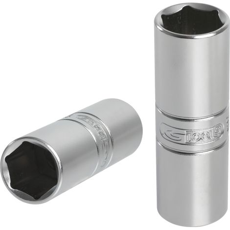 KS Tools Ultimate 922.3847 - Chiave a bussola per candela di accensione, 16 mm, 3/8" (1/2)