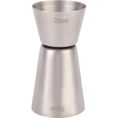 Doseur à vin double en acier inoxydable 304 pour bar (50/25 cc) (1/5)
