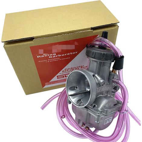 Carburateur compatible PWK33 35mm pour moto et quad tout-terrain, pièce performante pour optimiser le mélange air/carburant et les performances moteur. (1/5)