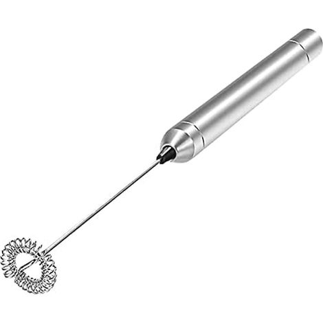Électrique mousseur à lait Rod acier inoxydable à main mousseur à lait mousseur batterie Operation (1/5)