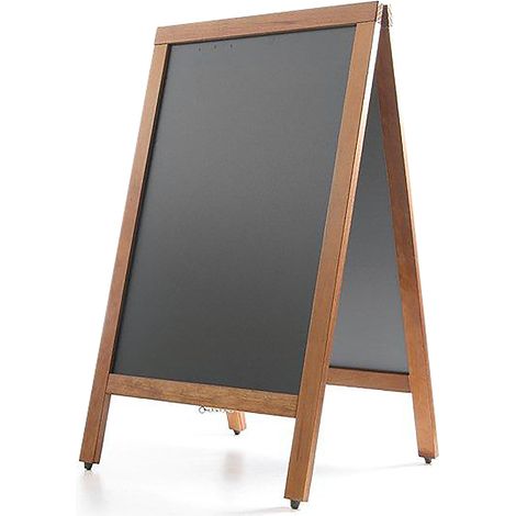 Panel informativo publicitario independiente para restaurantes, MENÚ, 500 x 850 mm - Hendi 664001