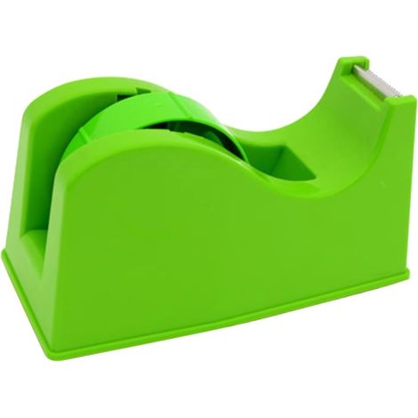 Dispenser di nastro adesivo da tavolo a doppio uso, macchina per il taglio di adesivi per un facile supporto da sedile per il nastro adesivo, colore casuale (1/5)