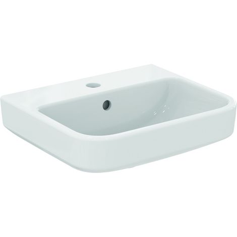 Lavabo de main IS i.life B 1Hl. avec meuble 450x380x160mm blanc avec IdealPlus