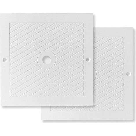 Lot de 2 couvercles de rechange pour skimmer, 3 m Compatibles avec les accessoires de piscine Hayward SPX1082E, SP082, 1083, 1084, 1085 et SP1086 (1/4)