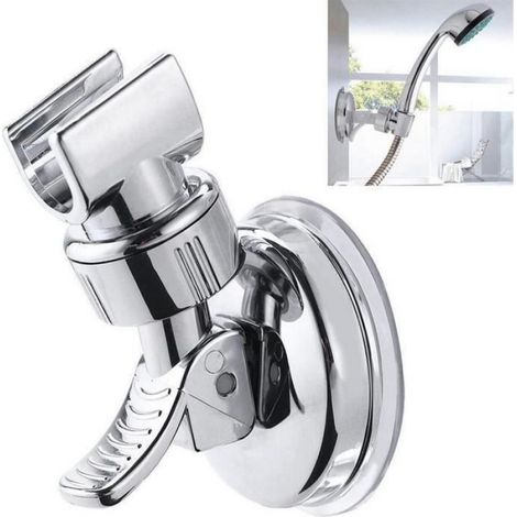 Pommeau de douche Haute Pression avec Filtre à eau, Flexible et Support de douche - Douchette main SPA Shower (1/4)