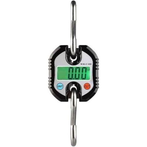WH-C100 150kg x 50g Digital Hanging Scale Stainless Steel Electronic Hook Crane Scale Luggage Scale Weighing Tool (1/4)