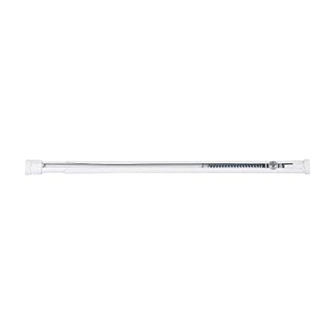 Snap-on-Vorhanghalter ovales Force-Modell weiß 90-150 cm (1 Einheit) Cintacor - Storplanet (1/3)