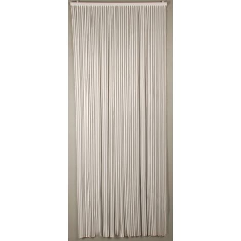 Rideau portière Lumina 100 x 220  cm blanc (1/3)