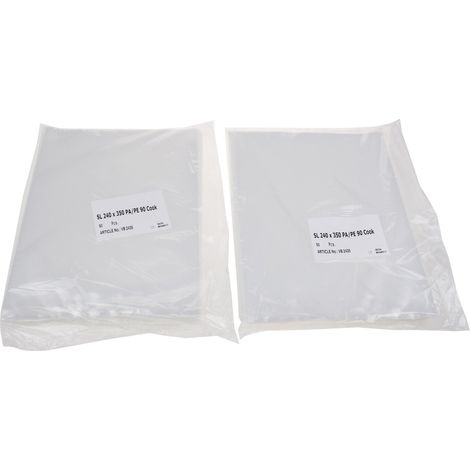 Bosch - sacchetti sottovuoto, piccoli – 100 pezzi, 28 cm x 18 cm - 00578813 -